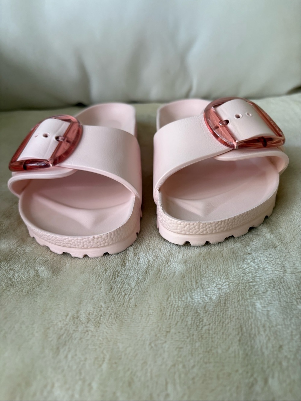 Birkenstock Madrid EVA Big Buckle Sandals• Light Rose Pink•39 narrow🔥free people - Picture 6 of 16